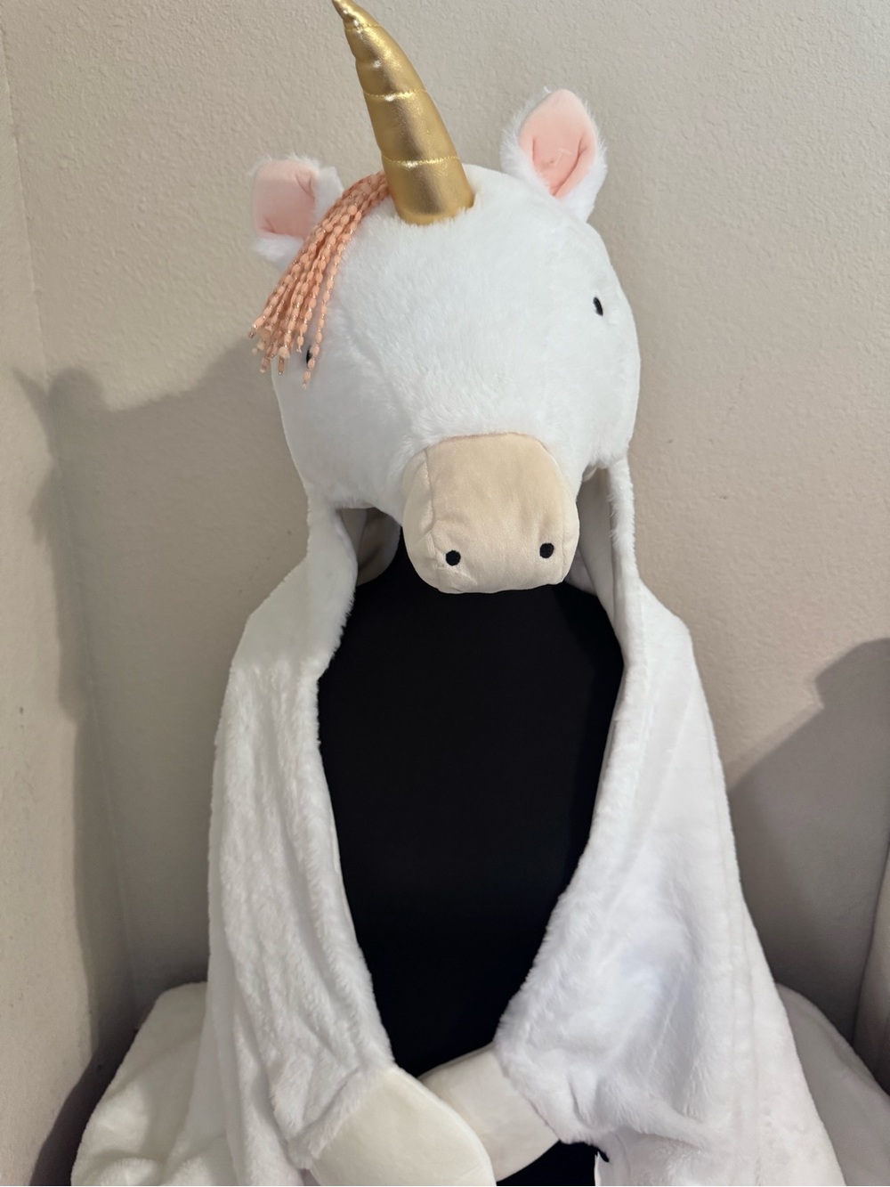 Unicorn Hooded Blanket